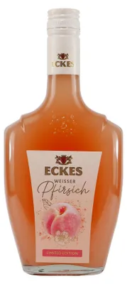 Produktbild von Eckes Weisser Pfirsich Likör, 17% Vol. 0,5 l