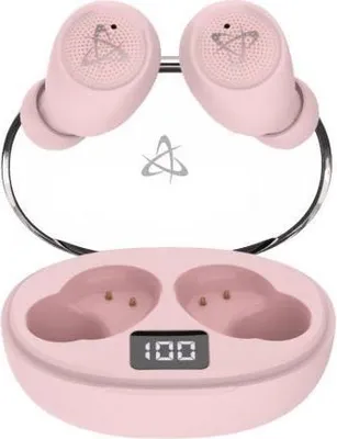 Image de Écouteurs sans fil SBOX avec boîtier de recharge, Bluetooth 5.0, rose (EB-TWS115-P)