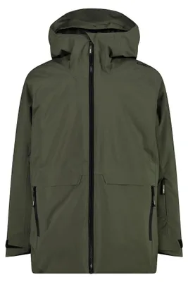 Produktbild von CMP Kinder Skijacke Ski Jacket FIX Hood Oliv 176