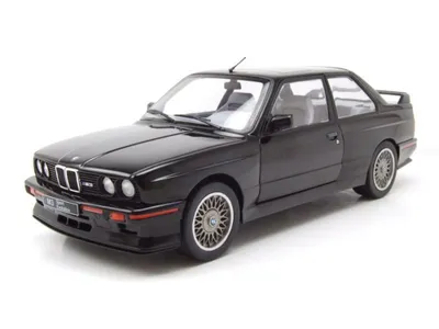 Produktbild von Solido BMW E30 Sport Evo, Oldtimer-Modell, Vormontiert, 1:18, BMW E30 Sport Evo, 1 Stück(e), Schwarz