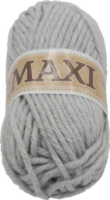 Obrázok produktu pre Priadza JUMBO MAXI - 100 g / 65 m - sivá