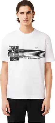 Produktbild von Lacoste Th9426 Kurzarm-t-shirt Weiß 5 Mann Weiß 5