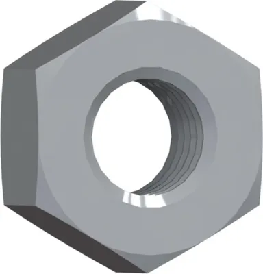 Produktbild von SB Sechskantmuttern V2A M 8 Paket 100 Stück Edelstahl A2, gebeizt, passiviert, verpackt a 100