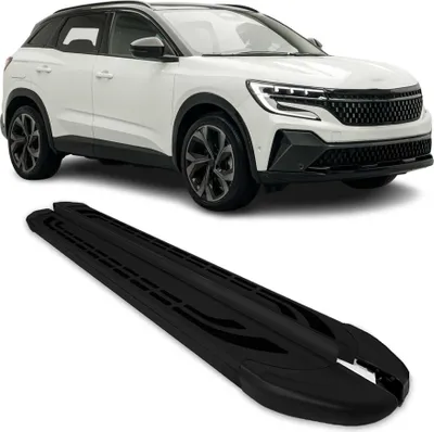 Image de Marchepieds Latéraux Pédale pour Renault Austral 2022-2025 Aluminium Noir