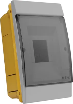 Produktbild von Unterputz Verteilerkasten IP40 2/4 Module grau M-L 0803