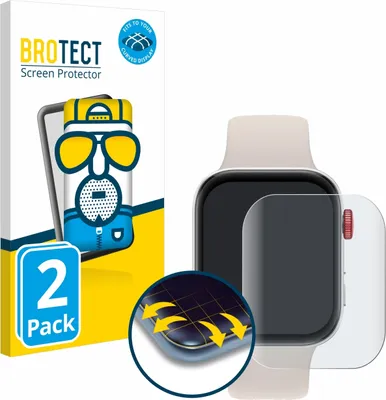 Produktbild von 2x BROTECT Fullscreen Schutzfolie für Huawei Watch Fit 3 Displayschutz Folie Fullcover Matt Entspiegelungsfolie