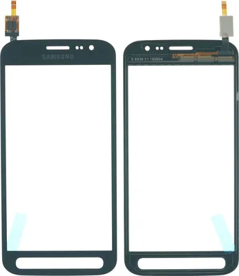 Produktbild von Original Samsung Galaxy XCover 4s SM- G398F Touchscreen Display Glas Scheibe schwarz grau