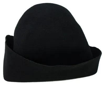 Produktbild von Mittelalter Filzhut / Pilgerhut schwarz
