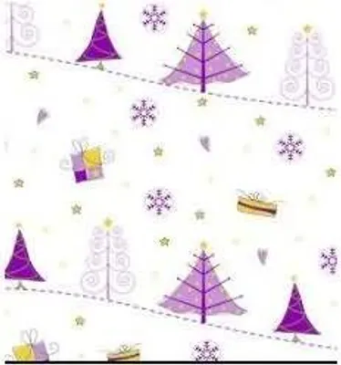 Produktbild von Transparentpapier 115 g/qm A4 VE=25 Blatt Magic Christmas brombeer