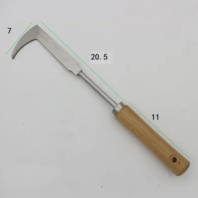 Produktbild von Unkraut-Werkzeug-Set 3-teilig Sichel Handschaufel Garten