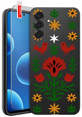 Obrázek produktu pro Pouzdra pro telefon Samsung A37 5G – designy | Matné silikonové pouzdro + tvrzené sklo 9H