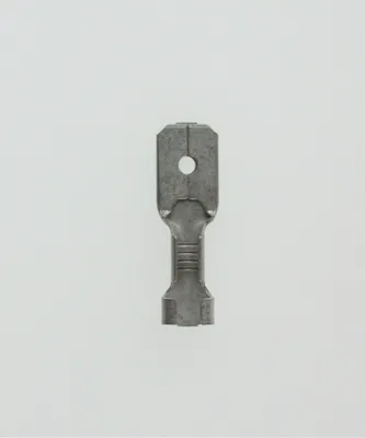Produktbild von Flachstecker, Steckgröße 6,3 x 0,8mm unisoliert, ohne Rastzunge Querschnitt 1,5mm² - 2,5mm² - 1 Stück