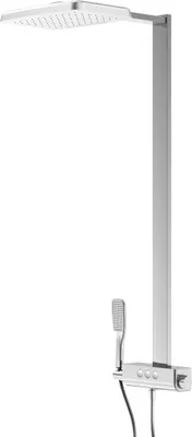 Produktbild von Steinberg Serie 390 Duschsystem, Thermostat, pushtronic, 3 Verbraucher, 2-strahlig, Easy-Clean, 3902743