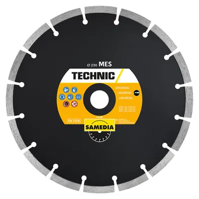 Image de DiamantDisque Samedia Technic MES Professionnel DiamantDisque 115x22,23 mm