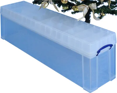 Produktbild von Really Useful Box Aufbewahrungsbox 77 Liter transparent