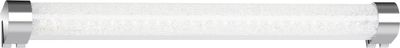 Briloner LED Spiegelleuchte Knus Chrom Kristalleffekt 35cm IP44 8W 720lm CCT Neutralweiß 100% Warmweiß 75%