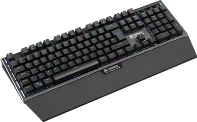 Obrázok produktu pre Sandberg 640-26, Kábel, USB, Mechanický spínač kláves, AZERTY, RGB LED, Čierna