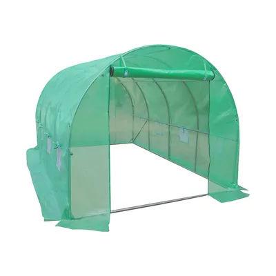 Produktbild von nabbi Zahradní fóliovník Greenhouse 450x300x200 cm - zelená