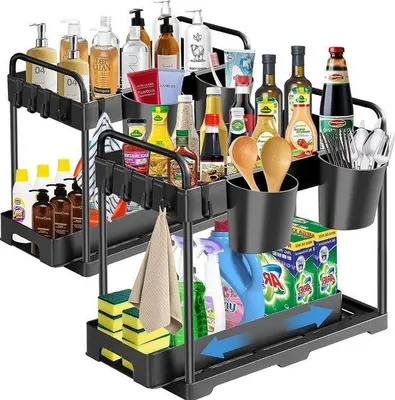 Produktbild von Küchenorganizer Edelstahl für Spüle