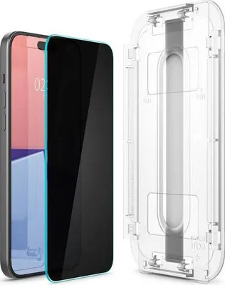 Produktbild von Spigen AGL06905, Apple, iPhone 15, Kratzresistent, Transparent, 1 Stück(e)