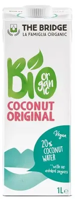 Produktbild von Kokosgetränk Original Ohne Zuckerzusatz Glutenfrei  1 L – The Bridge