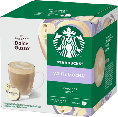 Produktbild von Starbucks White Mocha für NESCAFÉ Dolce Gusto (1 x 12 Kapseln)