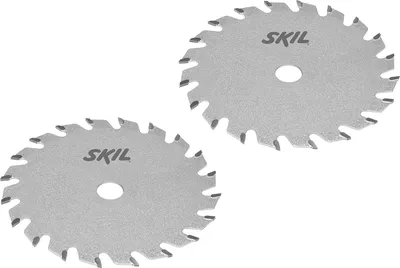 Zdjęcie produktu dla Skil Sägeblatt-Set 2-teilig hartmetallbestückt ü 85 mm Werkzeugaufnahme ü 10 mm