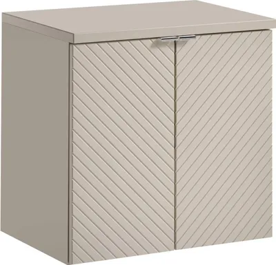 Zdjęcie produktu dla Szafka Łazienkowa 60 Cm Kaszmir Z Blatem Pod Umywalkę