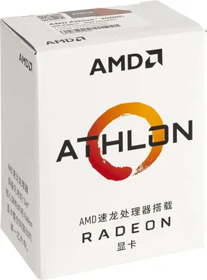Produktbild von AMD Athlon 3000G 3,5 GHz Box AM4 4 MB 64-Bit 14 nm 35 W – 3,5 GHz – 5 MB
