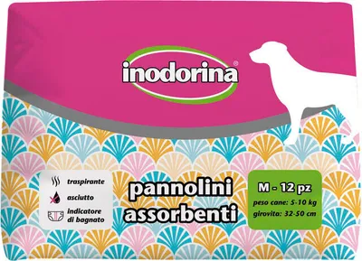 Obrázek produktu pro Jednorázové pleny Inodorina 12 kusů