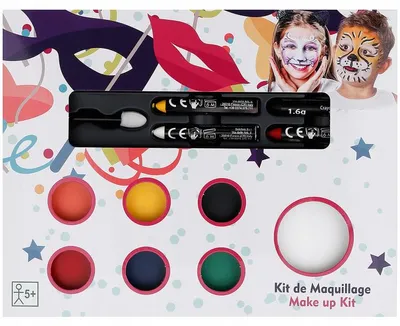 Produktbild von Grafix Make Up Grafix Kinderschmink-Set Farben & Zubehör