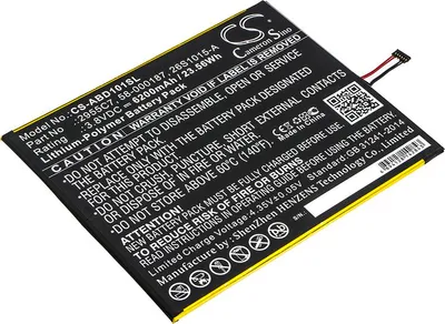 Obrázok produktu pre TECHTEK Batéria kompatibilná s [Amazon] Kindle Fire HD 10.1, Kindle Fire HD 10.1 7th, SL056ZE nahrádza 26S1015-A, pre 58-000187