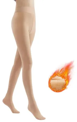 Produktbild von AOWVUTS Thermostrumpfhosen für Damen Winter Gefütterte Thermostrumpfhose Gefälsc