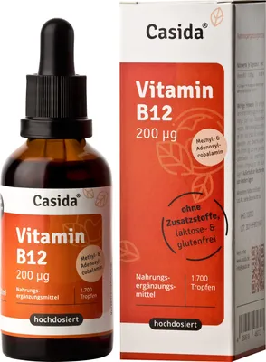 Obrázek produktu pro Vitamin B12 kapky veganské, 50 ml TRO