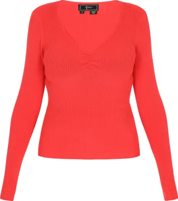 Immagine prodotto di Maglione da donna NAEMI - rosso, taglia L