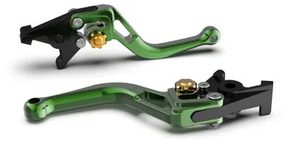 Produktbild von LSL Kupplungshebel BOW L83R, kurz, grün/gold
