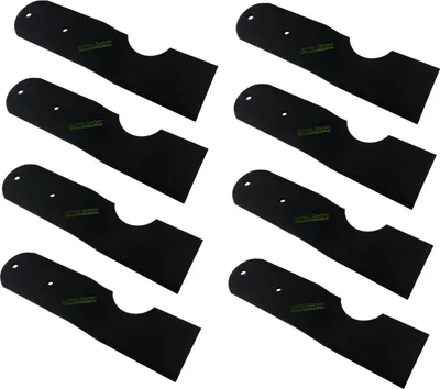 Image de 8 X 24,5 CM Lames de tondeuse pour MTD / 742-0495B 942-0495 7420495B 9420495