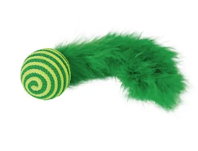 Immagine prodotto di Palla di Nobby con sonaglio e piume 19 cm