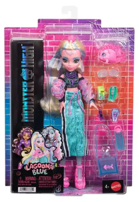 Image de Monster High JHK33, poupée de mode, femelle, 4 ans, fille, 285,7 mm, multicolore