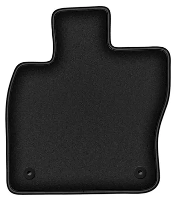 Image de Tapis conducteur en moquette pour Seat Ateca 2016- (crossover) – 1 pièce, noir, sur mesure – Wielganizator DURBAN