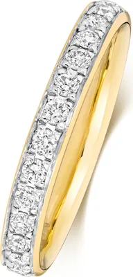 Produktbild von 18 Karat (750) Gold 2,7mm Slight Court Form Diamant Trauring/Ehering/Hochzeitsring Brillant-Schliff 0.30 Karat G - SI1, 53 (16.9); TRS1877418KYRSM