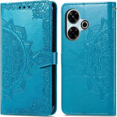 Produktbild von imoshion Mandala Klapphülle Xiaomi Redmi 13 4G - Türkis
