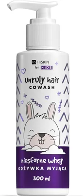 Obrázek produktu pro HISKIN Kids Unruly Čisticí kondicionér + šampon pro nepoddajné vlasy 300 ml