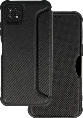 Zdjęcie produktu dla Etui Razor Carbon na Samsung Galaxy A22 5G - Czarne KP25472