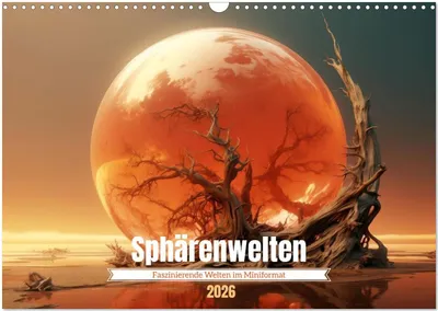 Produktbild von Sphärenwelten (Wandkalender 2026 DIN A3 quer), CALVENDO Monatskalender