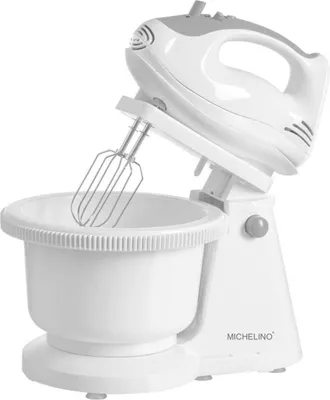 Produktbild von Michelino Standmixer-Set Handmixer + Rührschüssel 74365