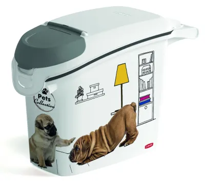 Zdjęcie produktu dla Dozownik karmy Curver 6 kg / 15 l Dogs