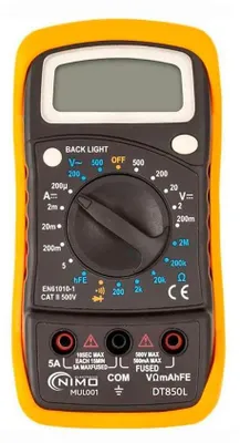 Obrázek produktu pro mul001 dt850l digitální multimetr mul001 dt850l