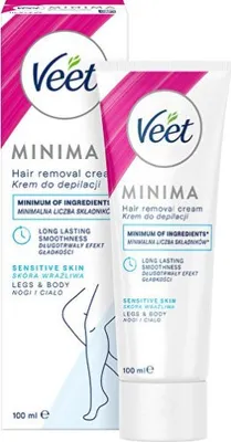 Image de Veet Silk & Fresh Minima crème dépilatoire 100ml