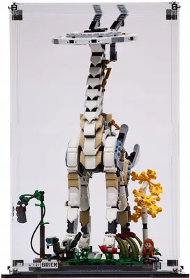 Productafbeelding van Zwarte displayvitrine voor LEGO® Horizon 76989 Forbidden West – Langhals
